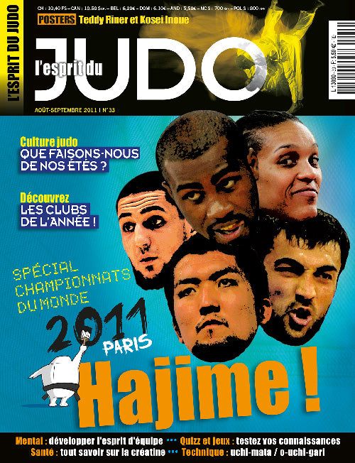 L'ESPRIT DU JUDO #33 AOÛT-SEPTEMBRE 2011