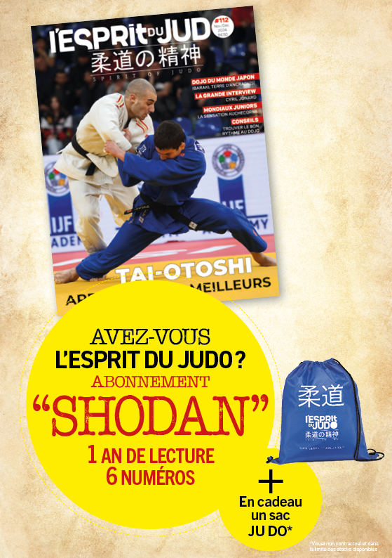 « SHODAN » 1 AN + LE SAC JU DO